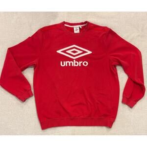 Umbro Tailored By Red Sweatshirt Mens XL Embroidered Logo Retro Soccer Gorpcore